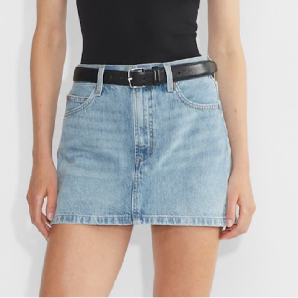 Denim Forum Ricci Blue Mini Skirt Size 23